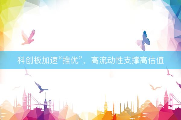 科创板加速“推优”，高流动性支撑高估值