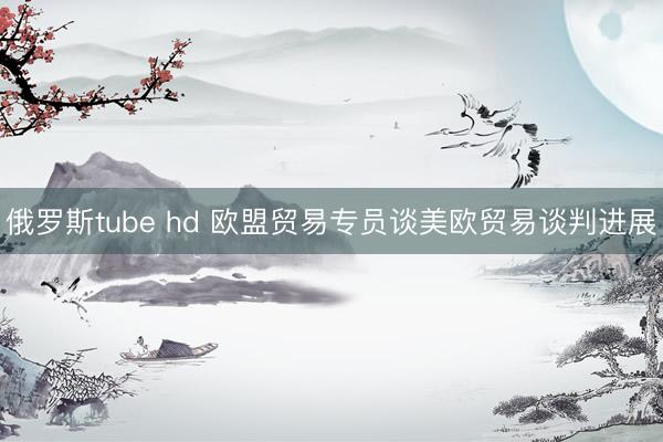 俄罗斯tube hd 欧盟贸易专员谈美欧贸易谈判进展